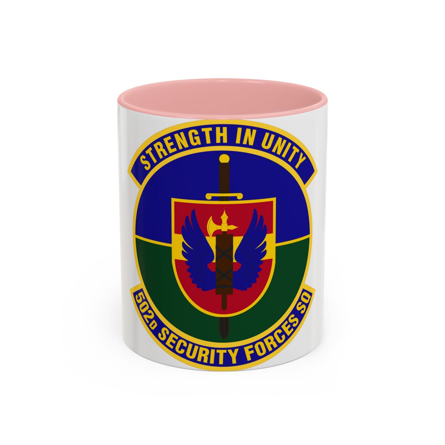 502d Security Forces Squadron (U.S. Air Force) Accent Coffee Mug