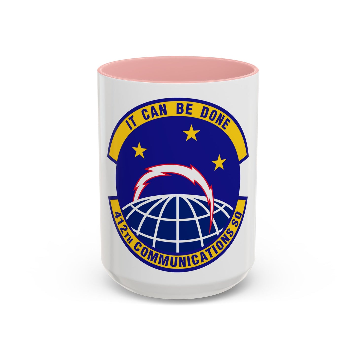412th Communications Squadron (U.S. Air Force) Accent Coffee Mug