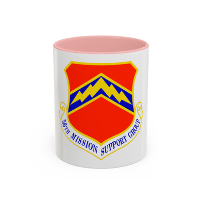 56th Mission Support Group (U.S. Air Force) Accent Coffee Mug