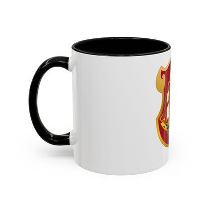 9 Antiaircraft Artillery Gun Battalion (U.S. Army) Accent Coffee Mug