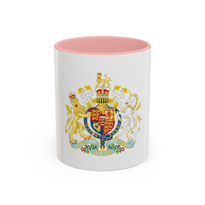 Coat of Arms of the United Kingdom (1801-1816) - Accent Coffee Mug