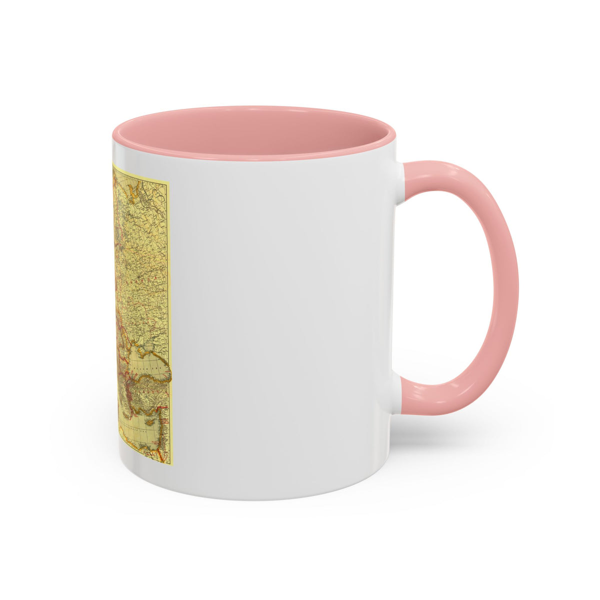 Europe, Peace Conference at Paris (1920) (Map) Accent Coffee Mug