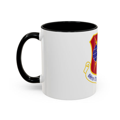 688 Cyberspace Wing ACC (U.S. Air Force) Accent Coffee Mug