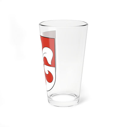 Nuerensdorf-blazon (Switzerland) (Coat of Arms) Pint Glass 16oz