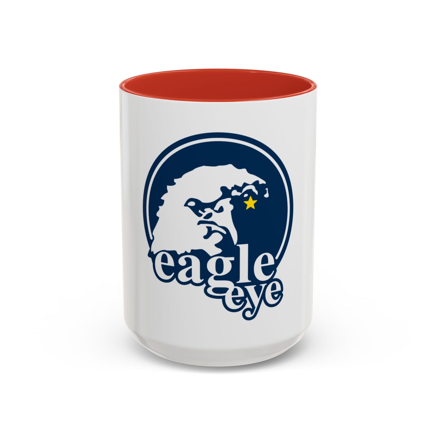 USCG Eagle Eye (U.S. Coast Guard) Accent Coffee Mug