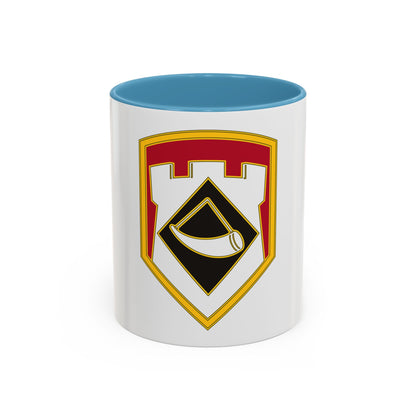 111 Engineer Brigade (U.S. Army) Accent Coffee Mug