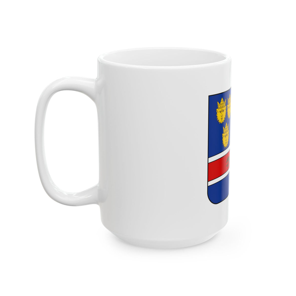 Coat of arms of Croatia (State of Slovenes, Croats and Serbs) - White Coffee Mug