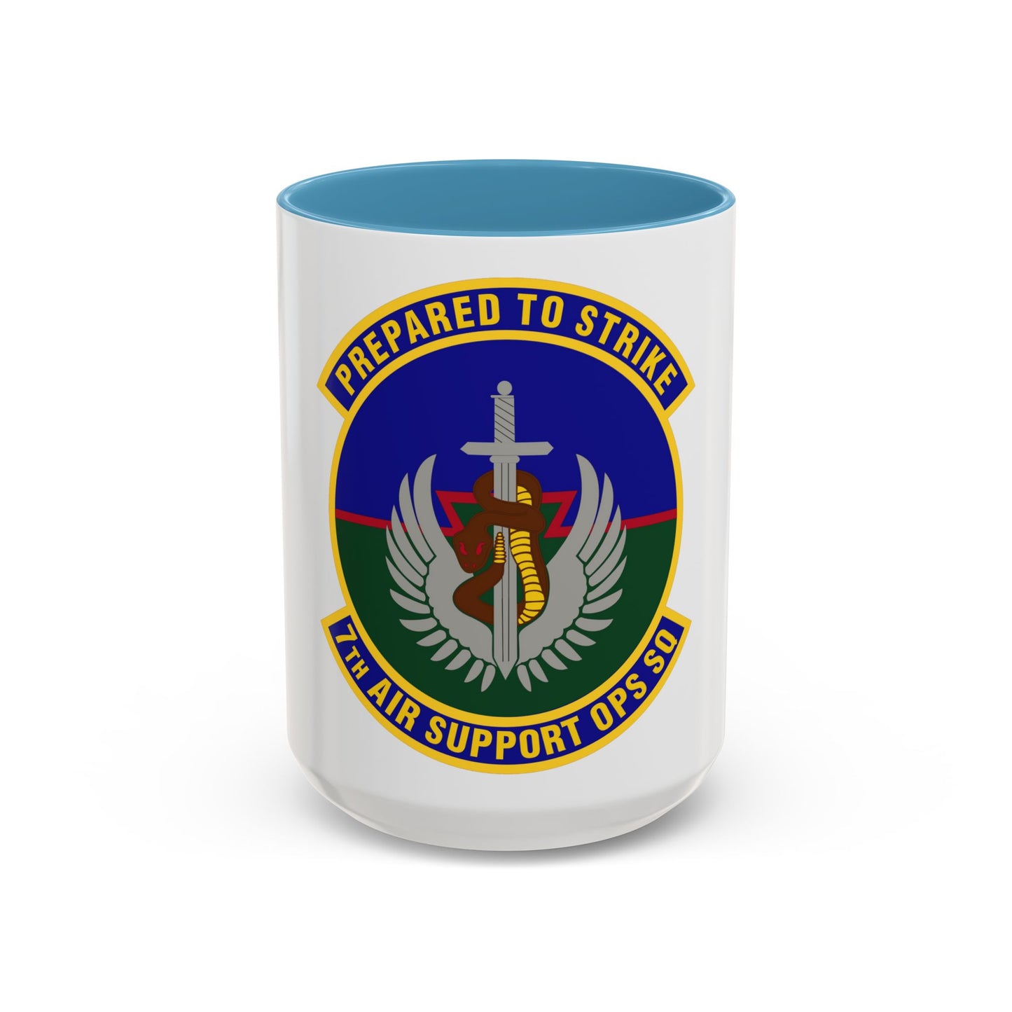 7th Air Support Operations Squadron (U.S. Air Force) Accent Coffee Mug