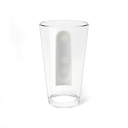 17 Lithuania Air Force LTC (Lithuania) (Military Rank) Pint Glass 16oz