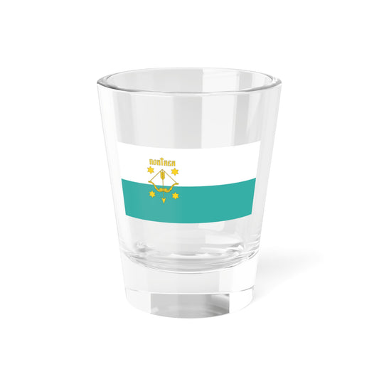 Flag of Poltava Ukraine - Shot Glass 1.5oz