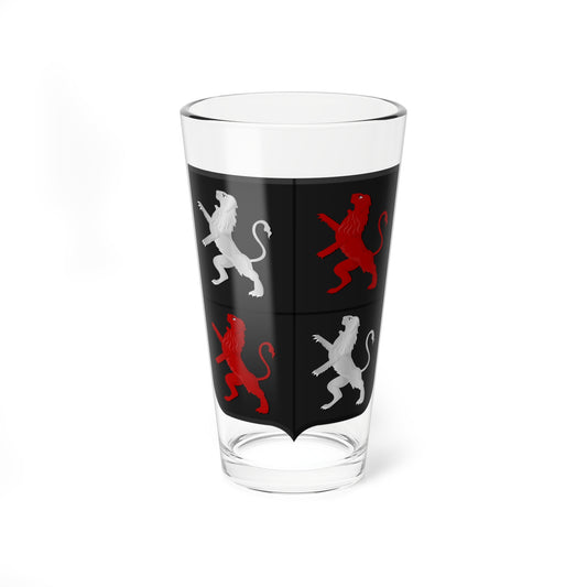 Uitgeest wapen HRvA (Netherlands) (Coat of Arms) Pint Glass 16oz