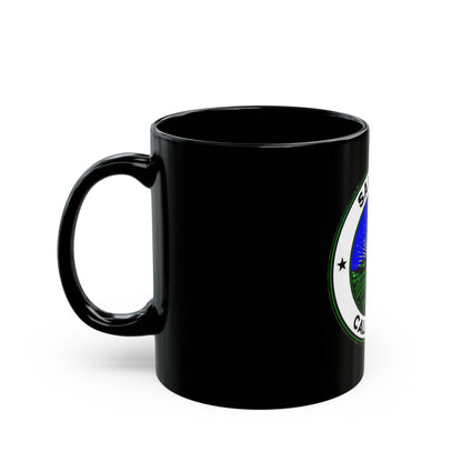Seal of Salinas California - Black Coffee Mug