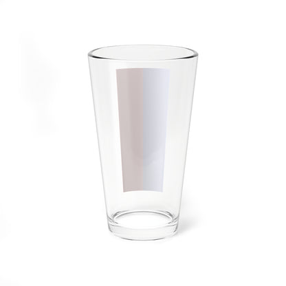 Flag blue red 2x5 (Germany) Pint Glass 16oz