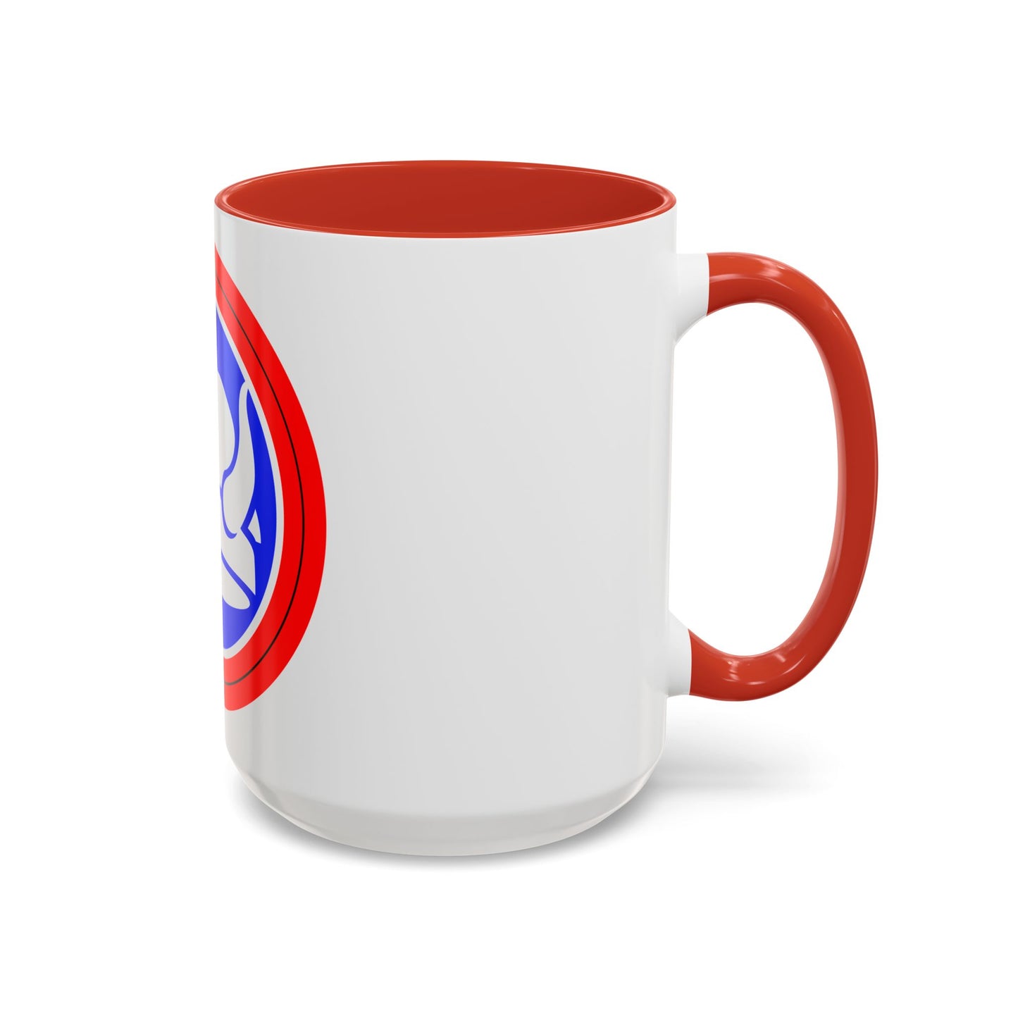 47th Division Shoulder Patch (U.S. Army) Accent Coffee Mug