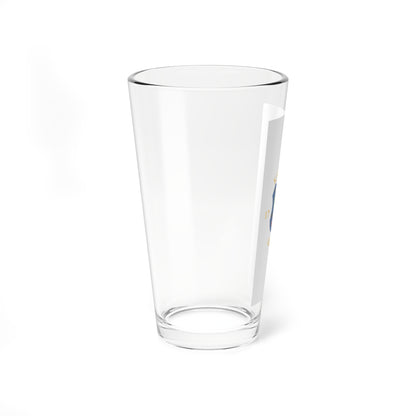 Flag of Kakucs vertical (Hungary) Pint Glass 16oz