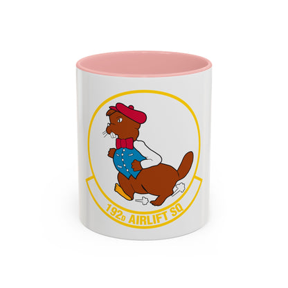 192 Airlift Squadron (U.S. Air Force) Accent Coffee Mug