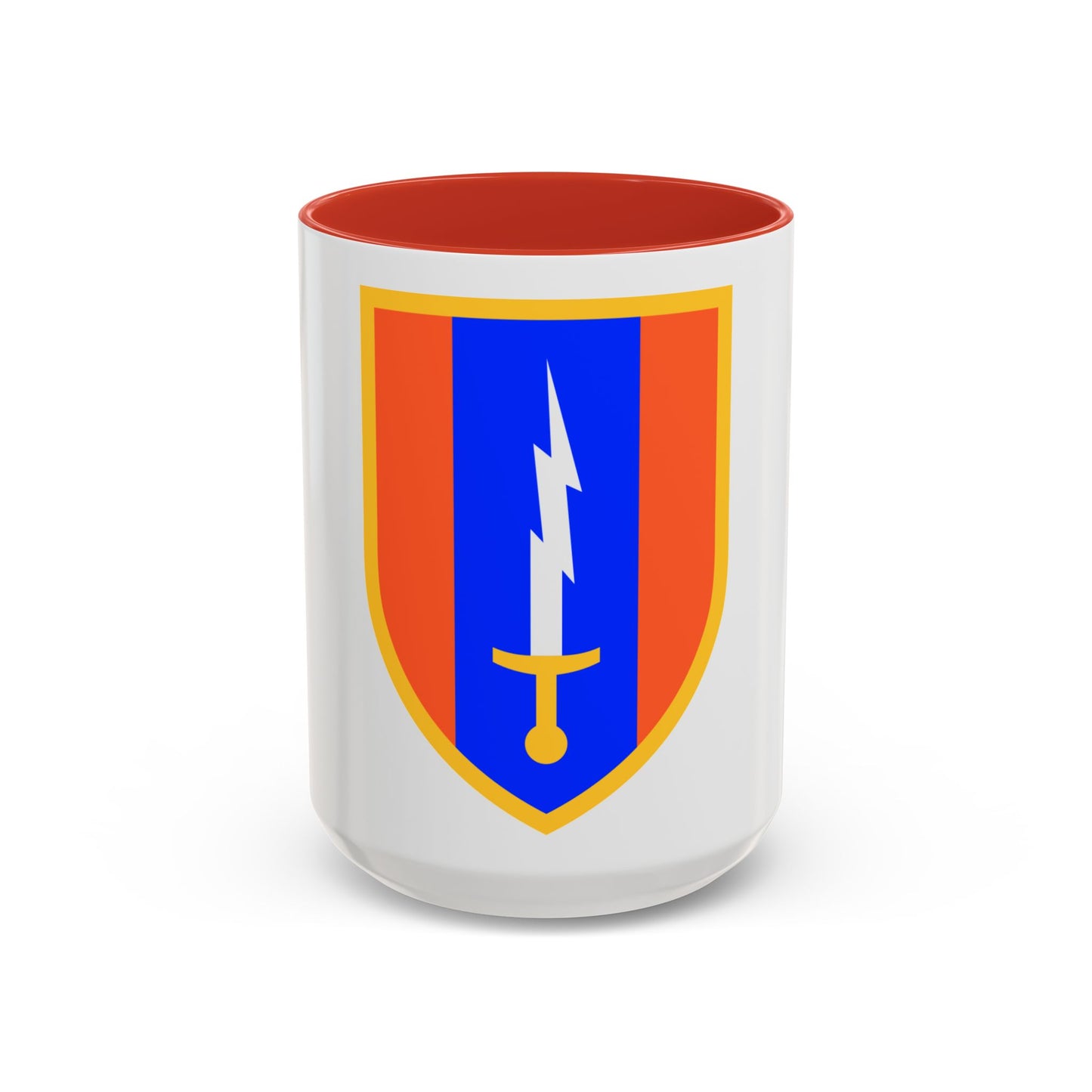 1st Signal Brigade (U.S. Army) Accent Coffee Mug