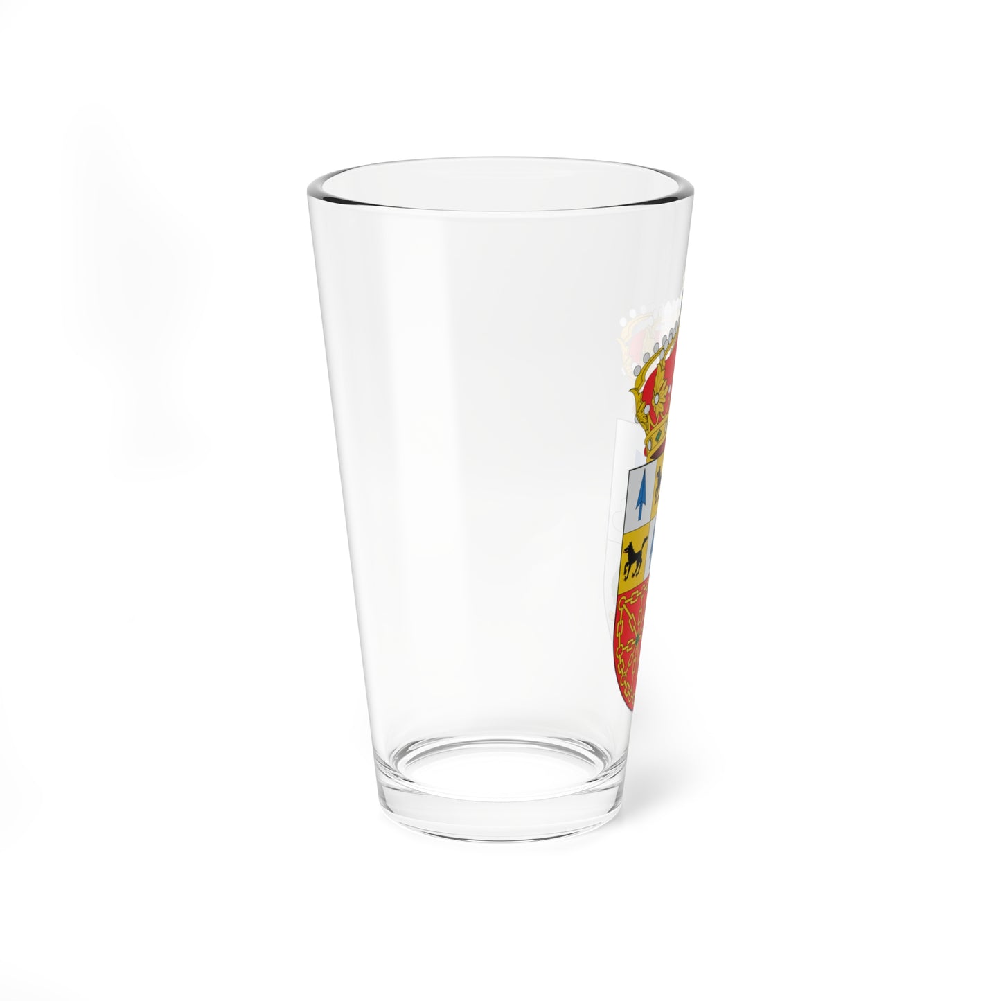 Escudo de Vera de Bidasoa (Spain) (Coat of Arms) Pint Glass 16oz