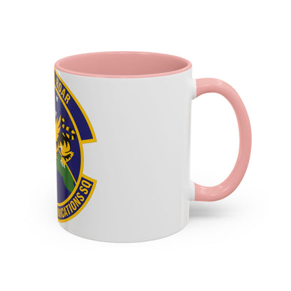 614th Space Communications Squadron (U.S. Air Force) Accent Coffee Mug