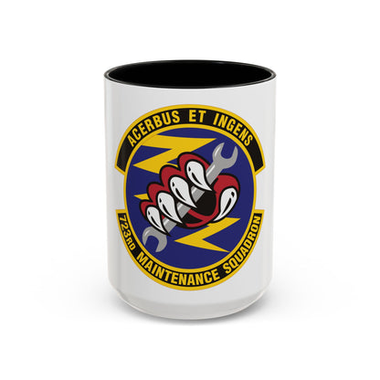 723d Maintenance Squadron (U.S. Air Force) Accent Coffee Mug