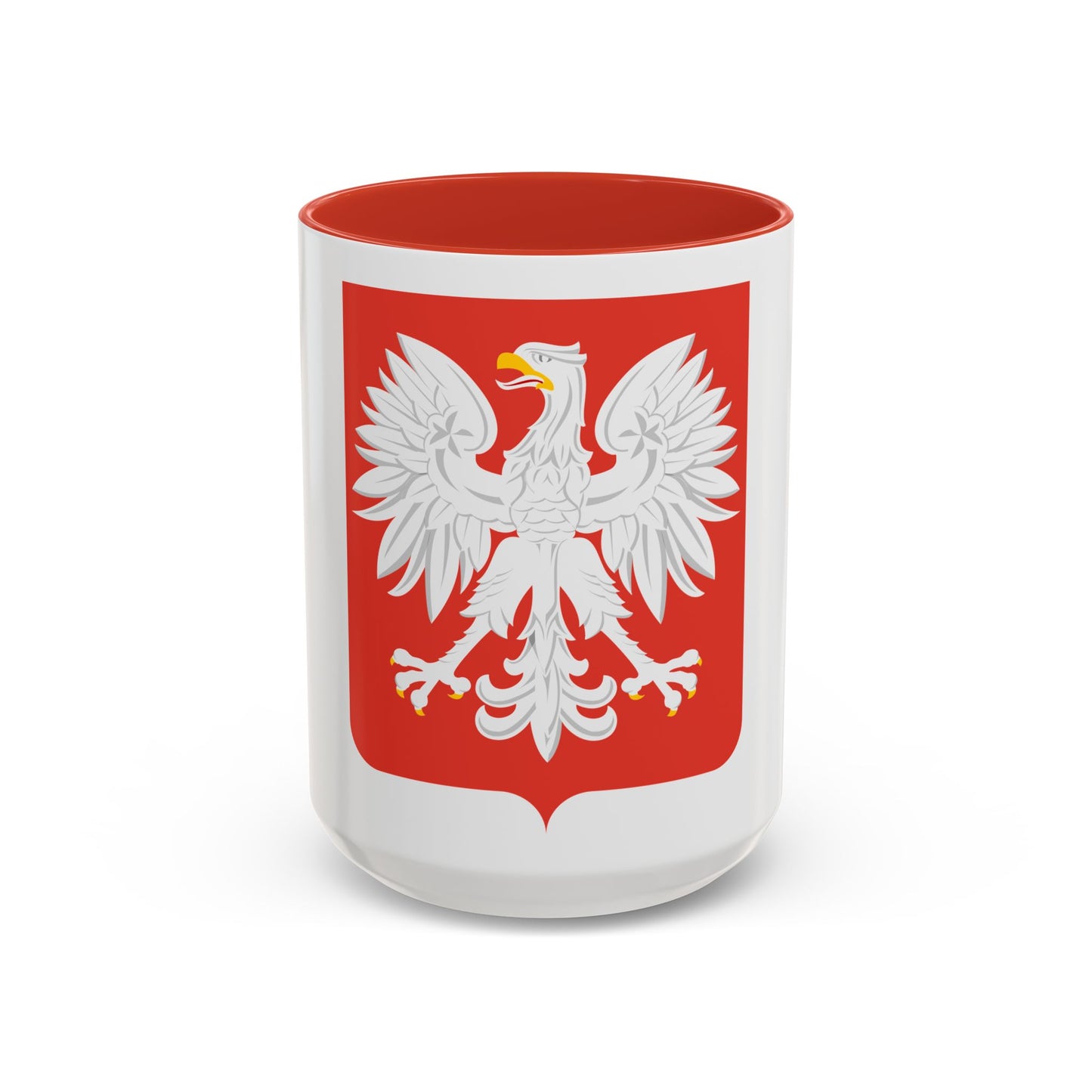 Coat of arms of Poland (1955-1980) - Accent Coffee Mug
