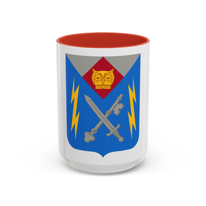 105 Military Intelligence Battalion 2 (U.S. Army) Accent Coffee Mug