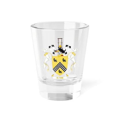 Houston Family Arms Full Achievement (United States) (Coat of Arms) Shot Glass 1.5oz