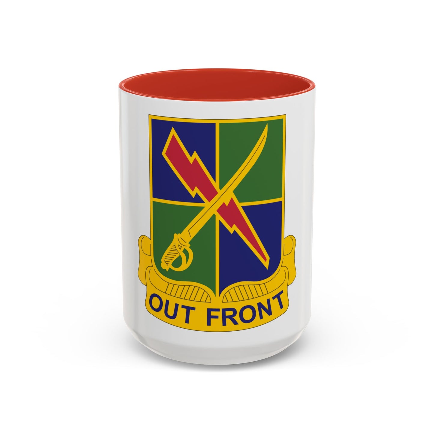 501st Military Intelligence Battalion (U.S. Army) Accent Coffee Mug