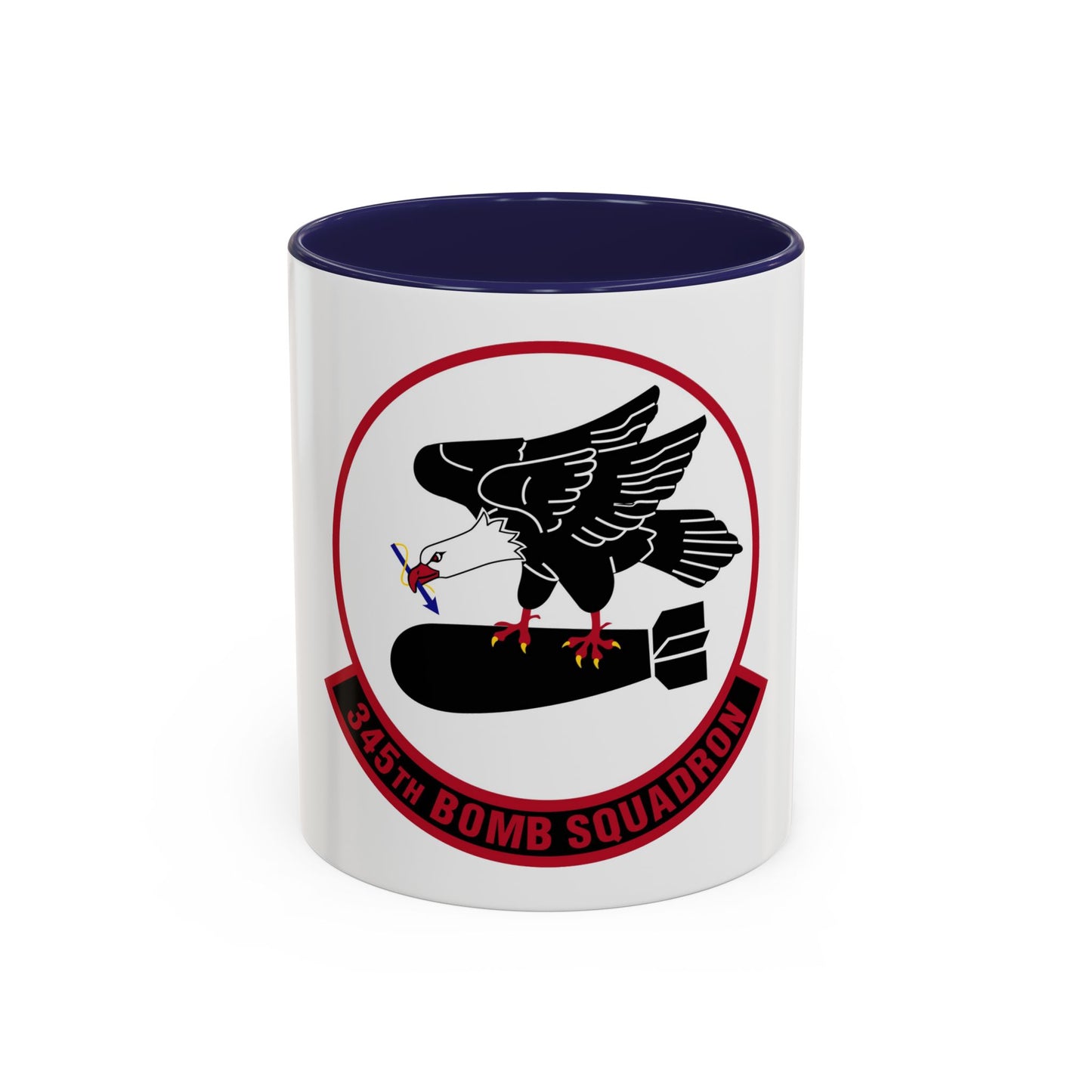 345 Bomb Squadron AFRC (U.S. Air Force) Accent Coffee Mug