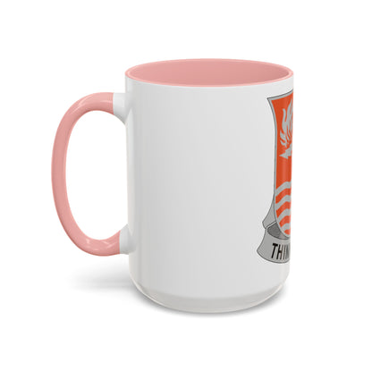504 Signal Battalion (U.S. Army) Accent Coffee Mug