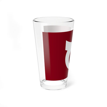Flag of Hidaka Kochi (Japan) Pint Glass 16oz