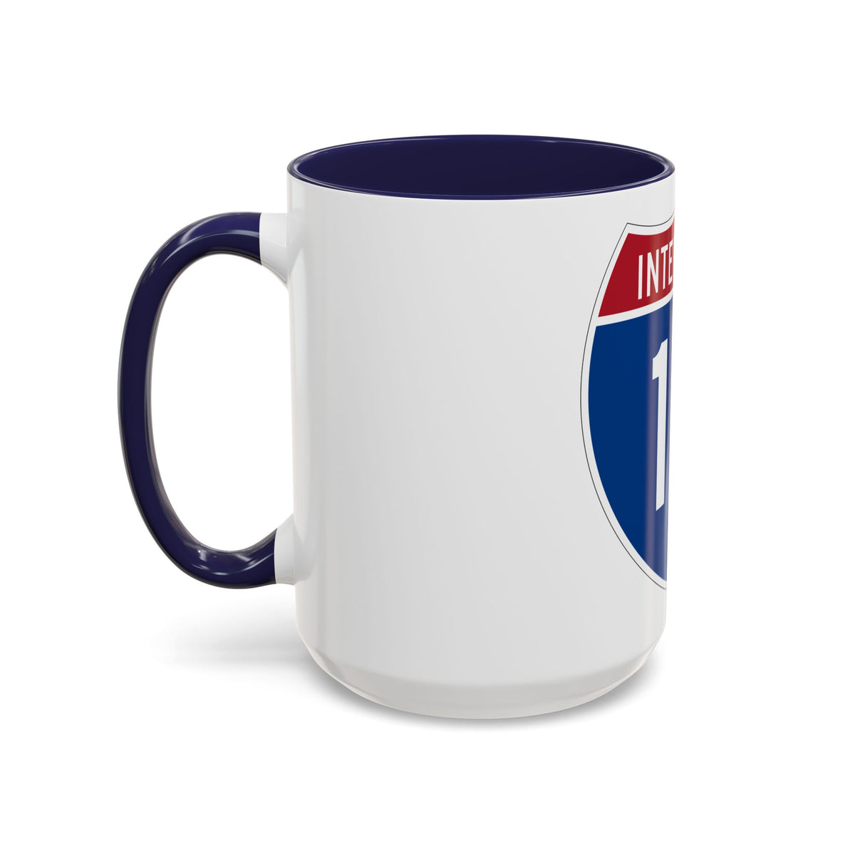 Interstate 10 (U.S. Highways) Accent Coffee Mug