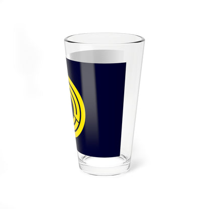 Flag of Tomamae Hokkaido (Japan) Pint Glass 16oz