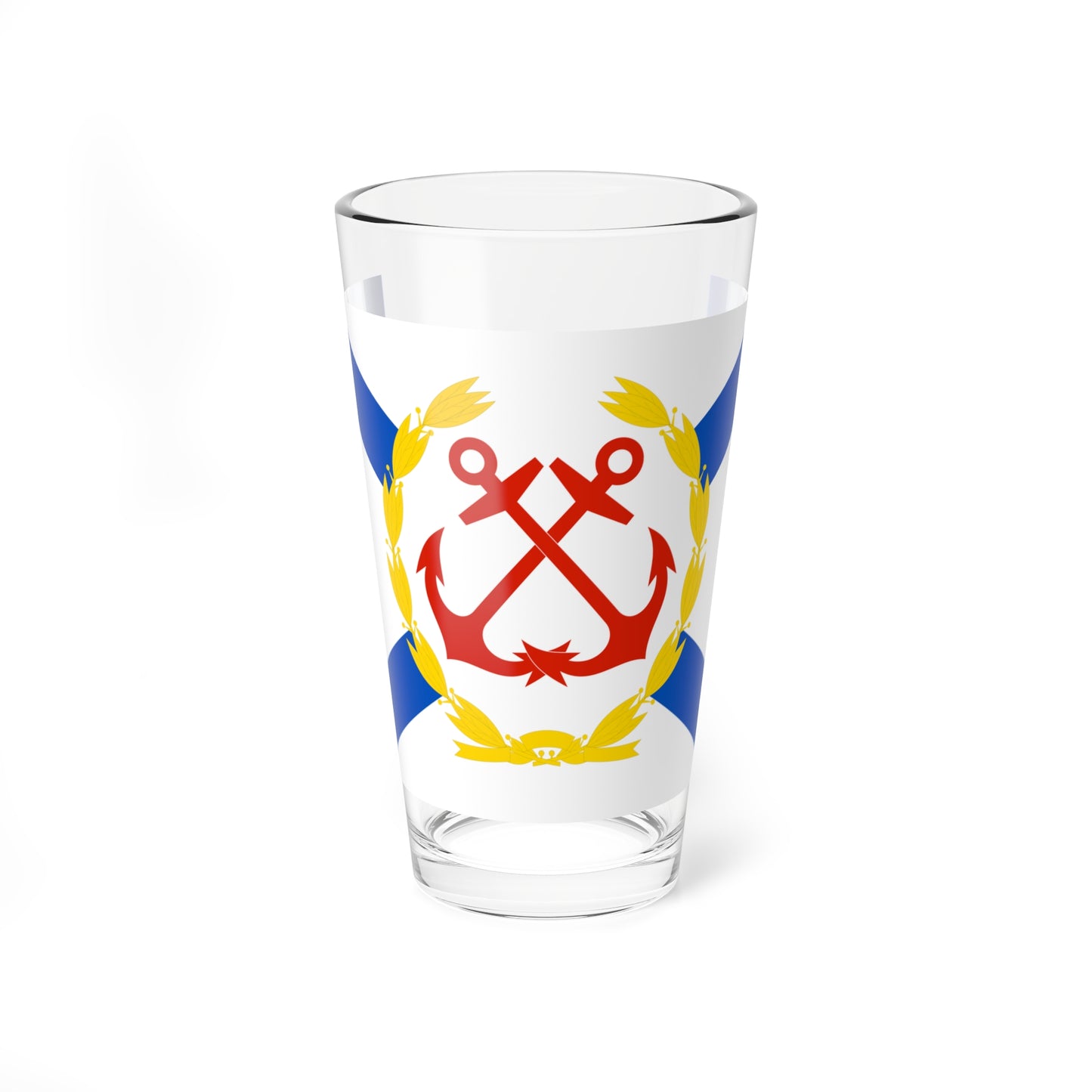 Russia Flag commander 2000 staff (Russia) Pint Glass 16oz