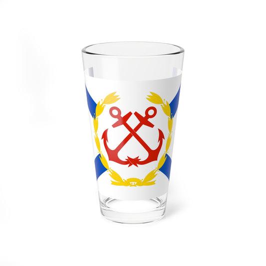 Russia Flag commander 2000 staff (Russia) Pint Glass 16oz