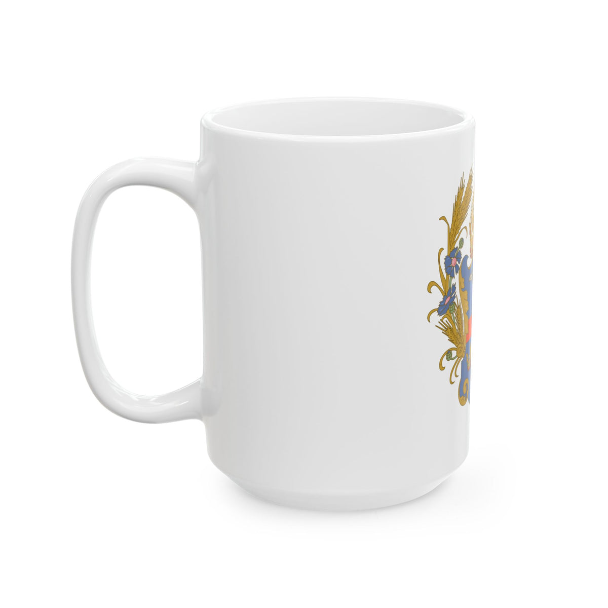 Coat of arms of the Kingdom of Galicia and Lodomeria - White Coffee Mug