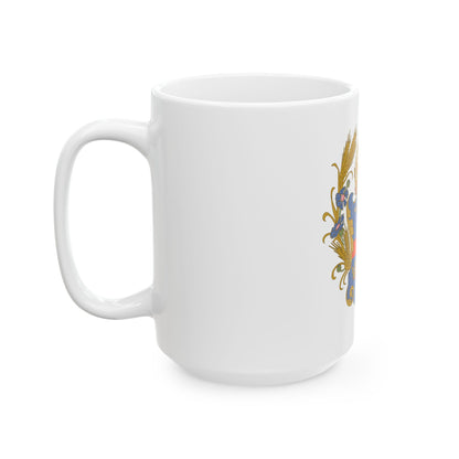 Coat of arms of the Kingdom of Galicia and Lodomeria - White Coffee Mug