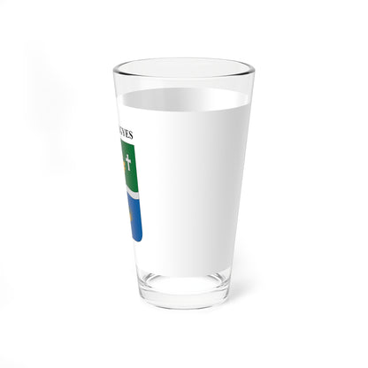Flag of Ipolytolgyes (Hungary) Pint Glass 16oz