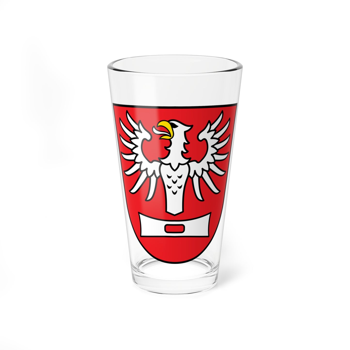 DEU Adelzhausen COA (Germany) (Coat of Arms) Pint Glass 16oz