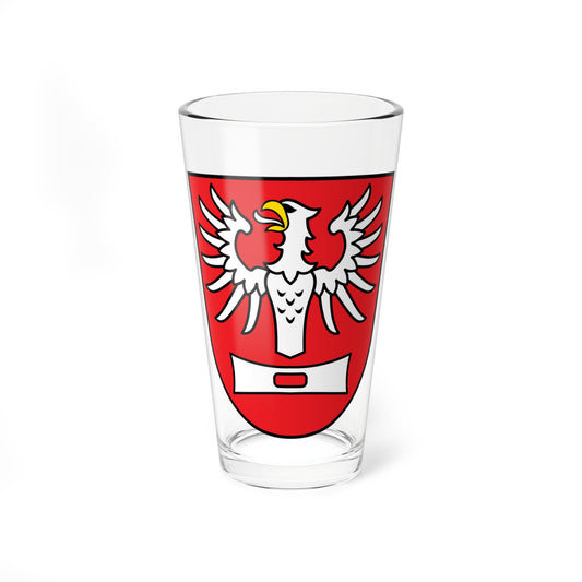 DEU Adelzhausen COA (Germany) (Coat of Arms) Pint Glass 16oz