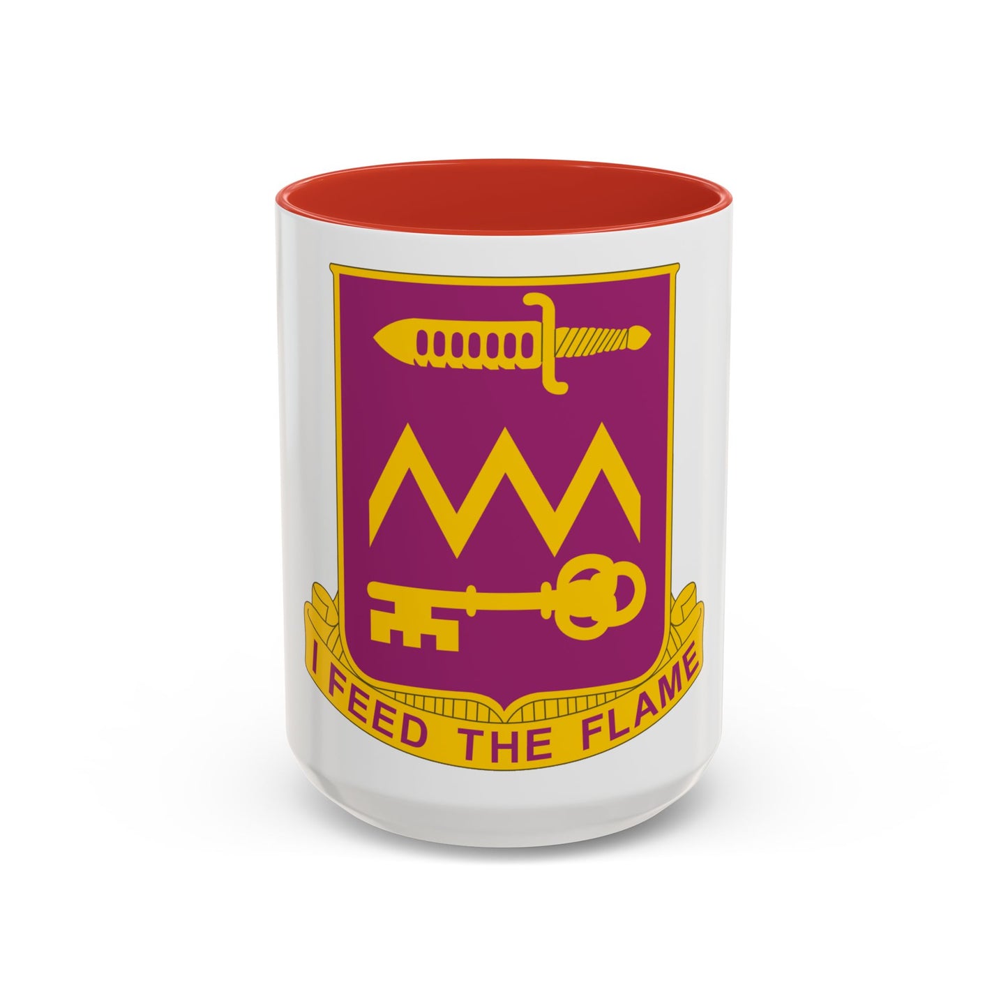 12 Ordnance Battalion (U.S. Army) Accent Coffee Mug