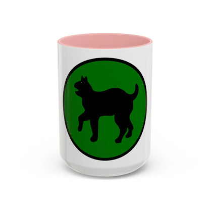 US 81st Infantry Division SSI (U.S. Army) Accent Coffee Mug