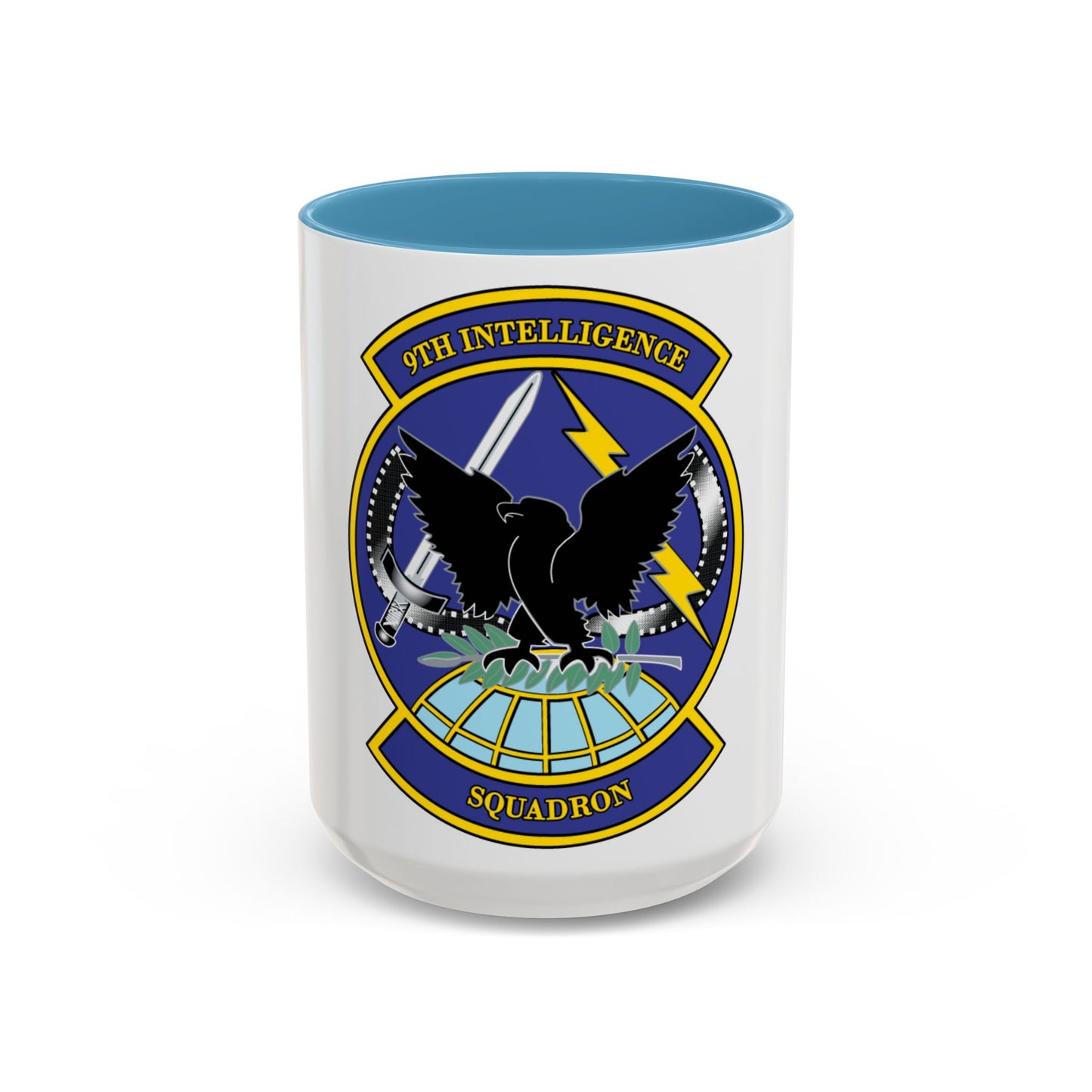 9th Intelligence Sq (U.S. Air Force) Accent Coffee Mug