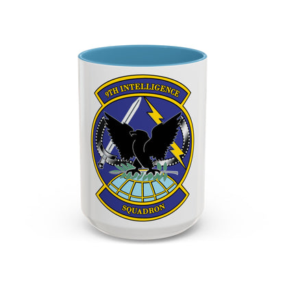 9th Intelligence Sq (U.S. Air Force) Accent Coffee Mug