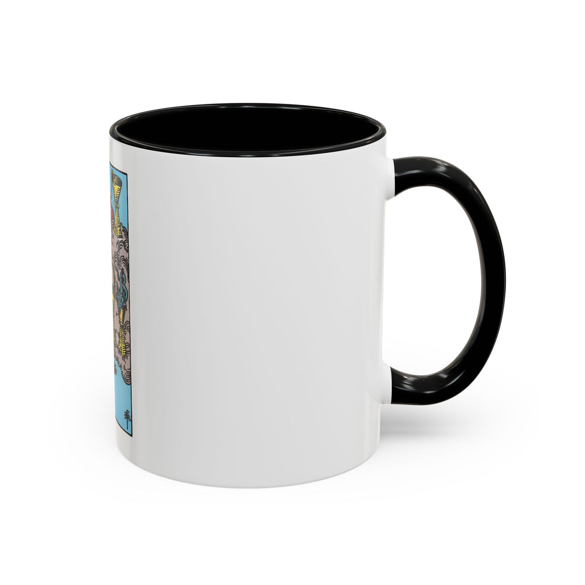 The 7 of Cups (Tarot Card) Accent Coffee Mug