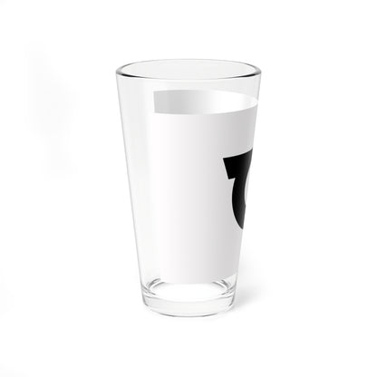 Flag of Teine Hokkaido 1961-1967 (Japan) Pint Glass 16oz