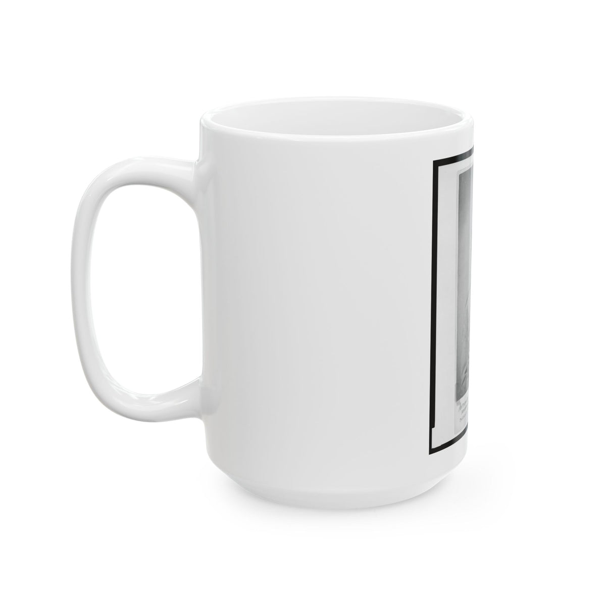 Nick Biddle,  Of Pottsville, Pa., The First Man Wounded In The Great American Rebellion,  Baltimore, April 18, 1861 (U.S. Civil War) White Coffee Mug
