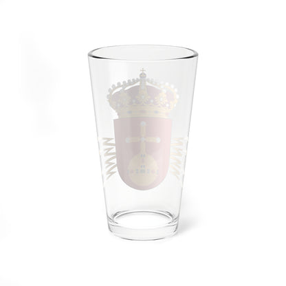 Upplands regemente vapen (Sweden) (Coat of Arms) Pint Glass 16oz