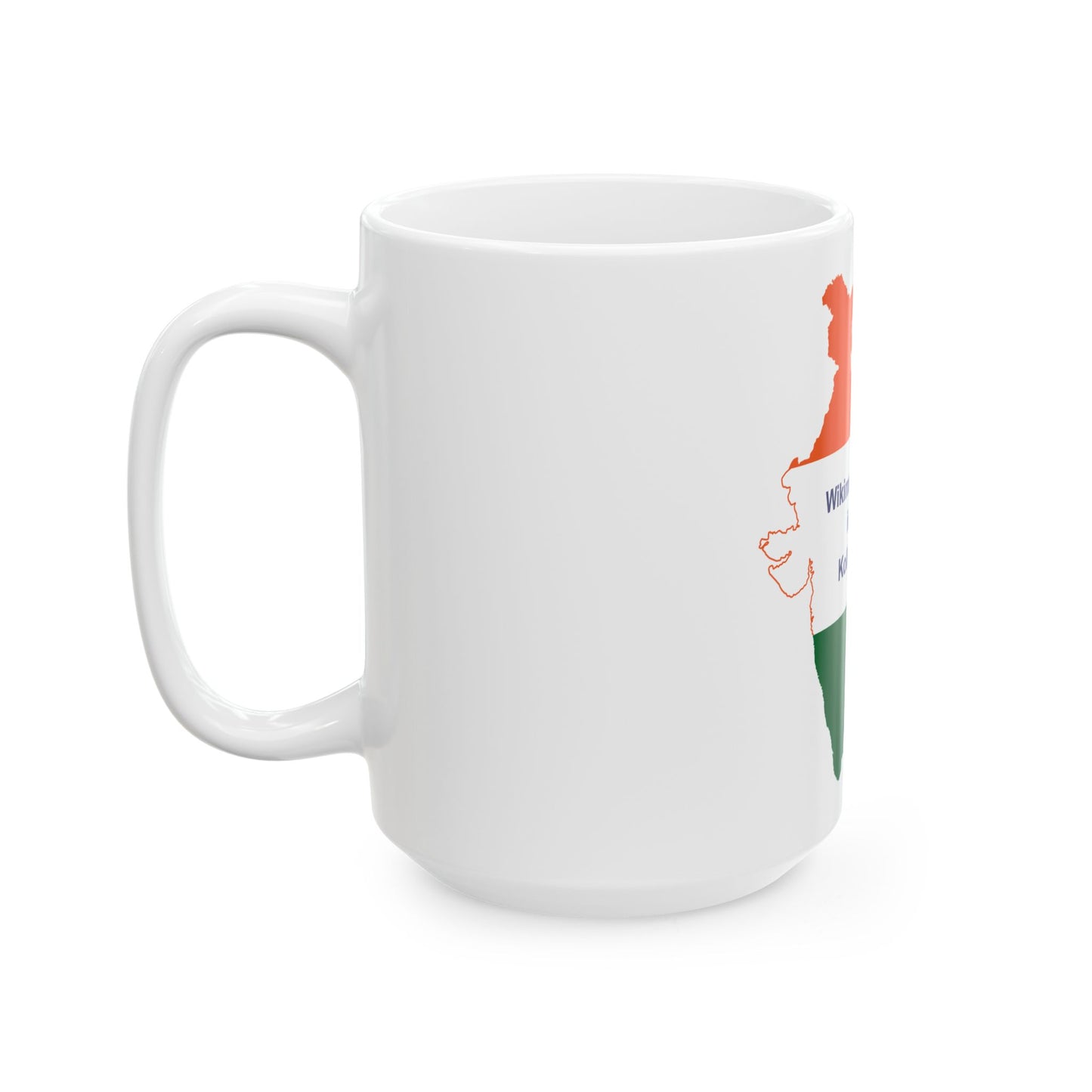 Wikimedians in Kolkata (India) White Coffee Mug