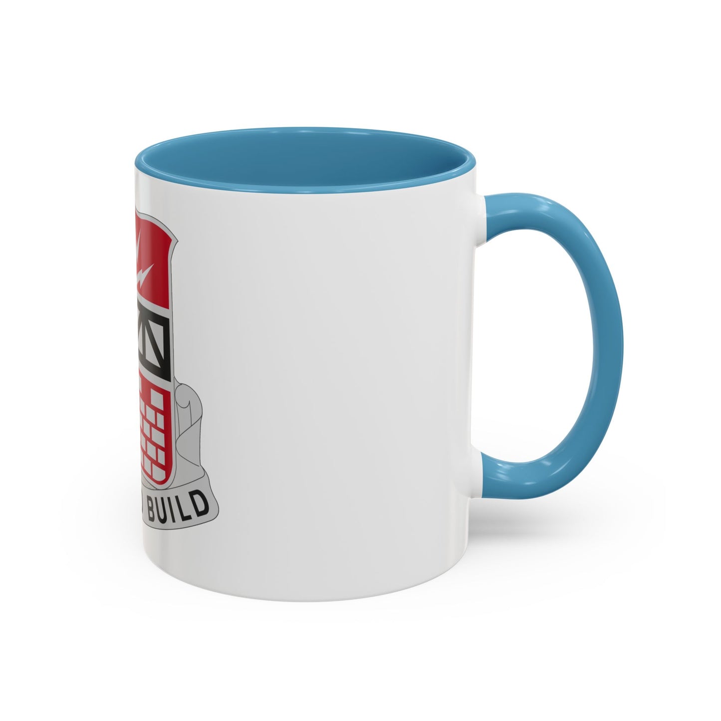216 Engineer Battalion (U.S. Army) Accent Coffee Mug